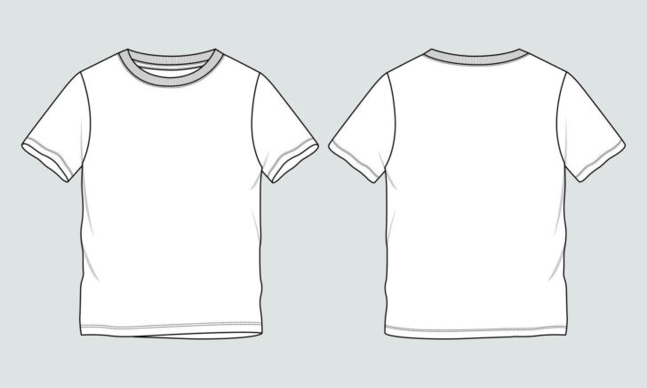 Free Printable Blank T-Shirt Template