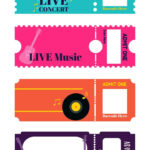 Blank Tickets   10 Free Pdf Printables | Printablee Intended For Free Printable Concert Ticket Template