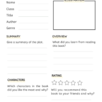 Book Report Template For Ks1, Ks2 And Ks3 Kids | Book Review For Free Printable Book Review Template Ks2