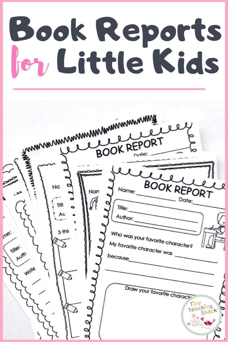 Book Report Template Printable For Kinder, First, And Second Grade with Free Printable Book Report Template 1st Grade