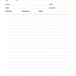 Book Review Template Printable   Reading Journal Template Pdf Free In Free Printable Book Review Template