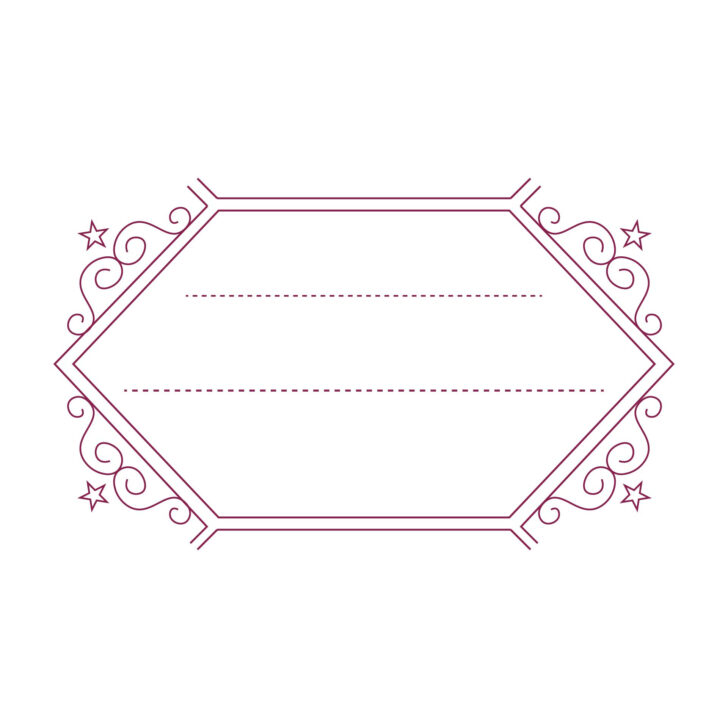 Free Printable Bookplate Template