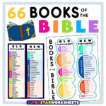 Books Of The Bible List   Superstar Worksheets Intended For Free Printable Books Of The Bible Bookmarks Template
