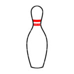 Bowling Clip Art Free   Shop On Pinterest Regarding Free Printable Bowling Pin Template