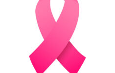 Breast Cancer Awareness Ribbon Template Royalty Free Vector intended for Free Printable Awareness Ribbon Template