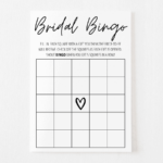 Bridal Shower Bingo Free Printable | Modern Moh Inside Free Printable Bridal Shower Bingo Template