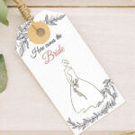 Bridal Shower Tag Template In Word, Photoshop, Pages, Illustrator Regarding Free Printable Bridal Shower Favor Tags Template