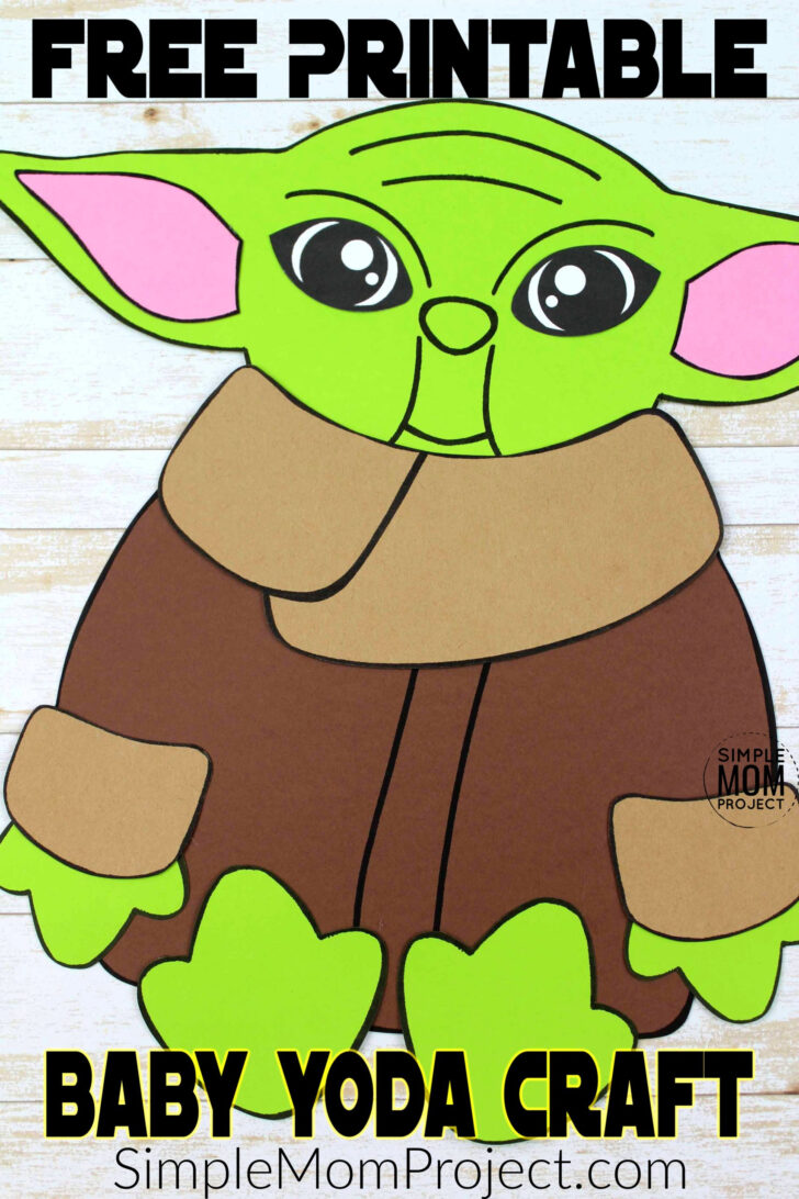 Free Printable Baby Yoda Template