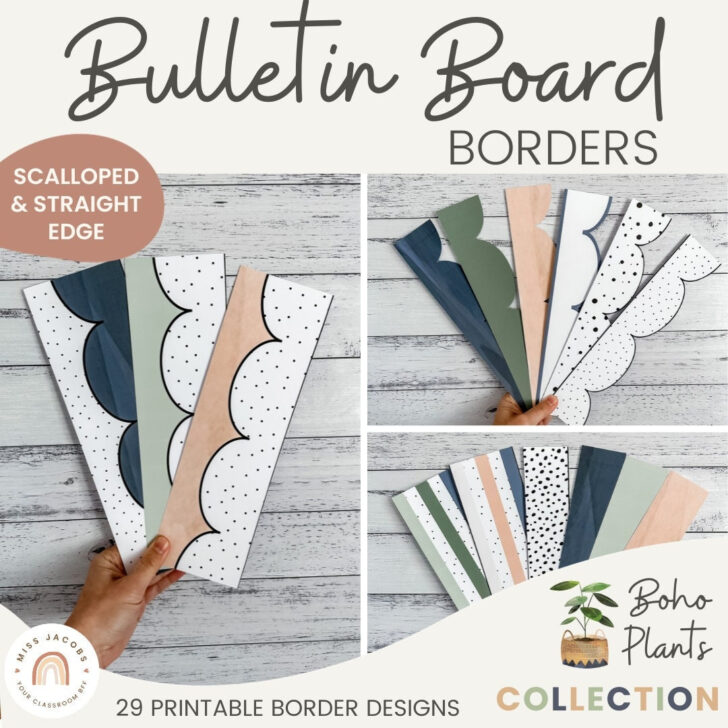 Free Printable Bulletin Board Borders Template