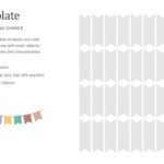 Cake Bunting Banner Template | Silhouette Studio | Cricut Intended For Free Printable Cake Banner Template