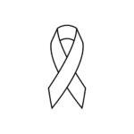 Cancer Ribbon Outline Vector Art, Icons, And Graphics For Free Throughout Free Printable Cancer Ribbon Template