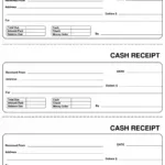Cash Receipt ≡ Fill Out Printable Pdf Forms Online Regarding Free Printable Cash Receipt Template