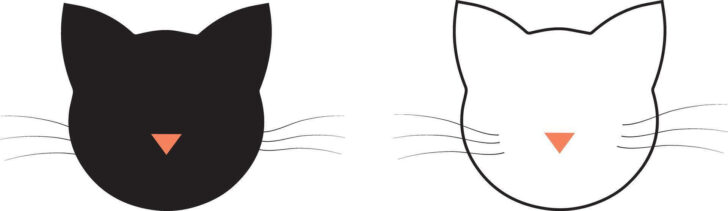 Free Printable Cat Face Template