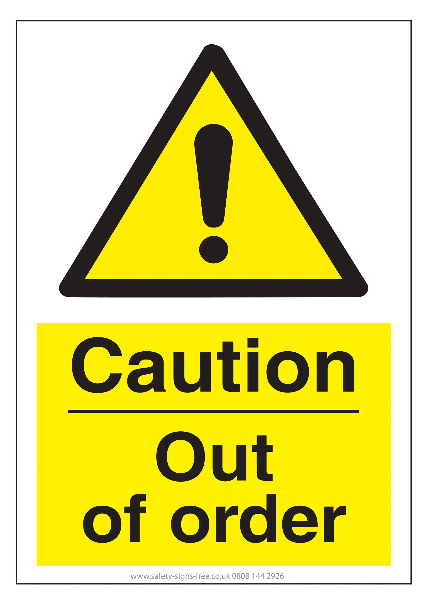 Caution Signs | Poster Template in Free Printable Danger Signs Template