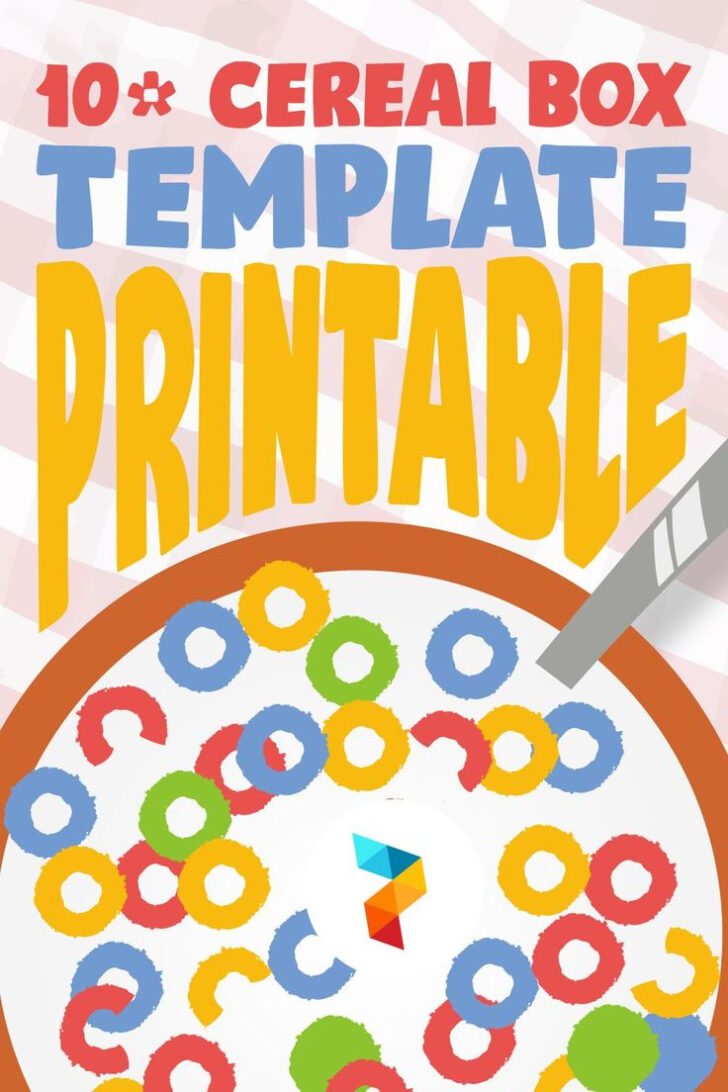 Free Printable Cereal Box Template