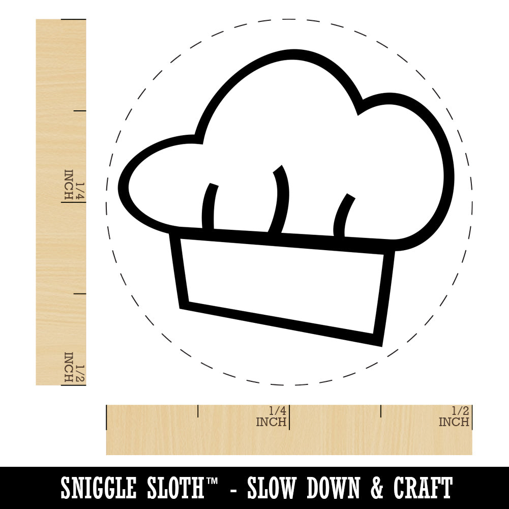 Chef Hat Cooking Self-Inking Rubber Stamp For Stamping Crafting Planners in Free Printable Chef Hat Template Printable