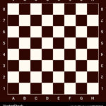 Chess Board Template Printable Royalty Free Vector Image For Free Printable Chess Board Template
