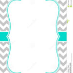 Chevron Invitation Template   8 Free Pdf Printables | Printablee Pertaining To Free Printable Chevron Border Template