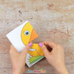 Chick Pop Up Card Template Regarding Free Printable Easter Pop Up Card Template
