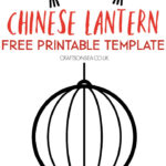 Chinese Lantern Template (Free Printable Pdf)   Crafts On Sea Inside Free Printable Chinese Lantern Template