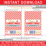Christmas Chocolate Bar Wrappers (Mini Choceur)   Red & Gold With Free Printable Chocolate Bar Wrappers Template