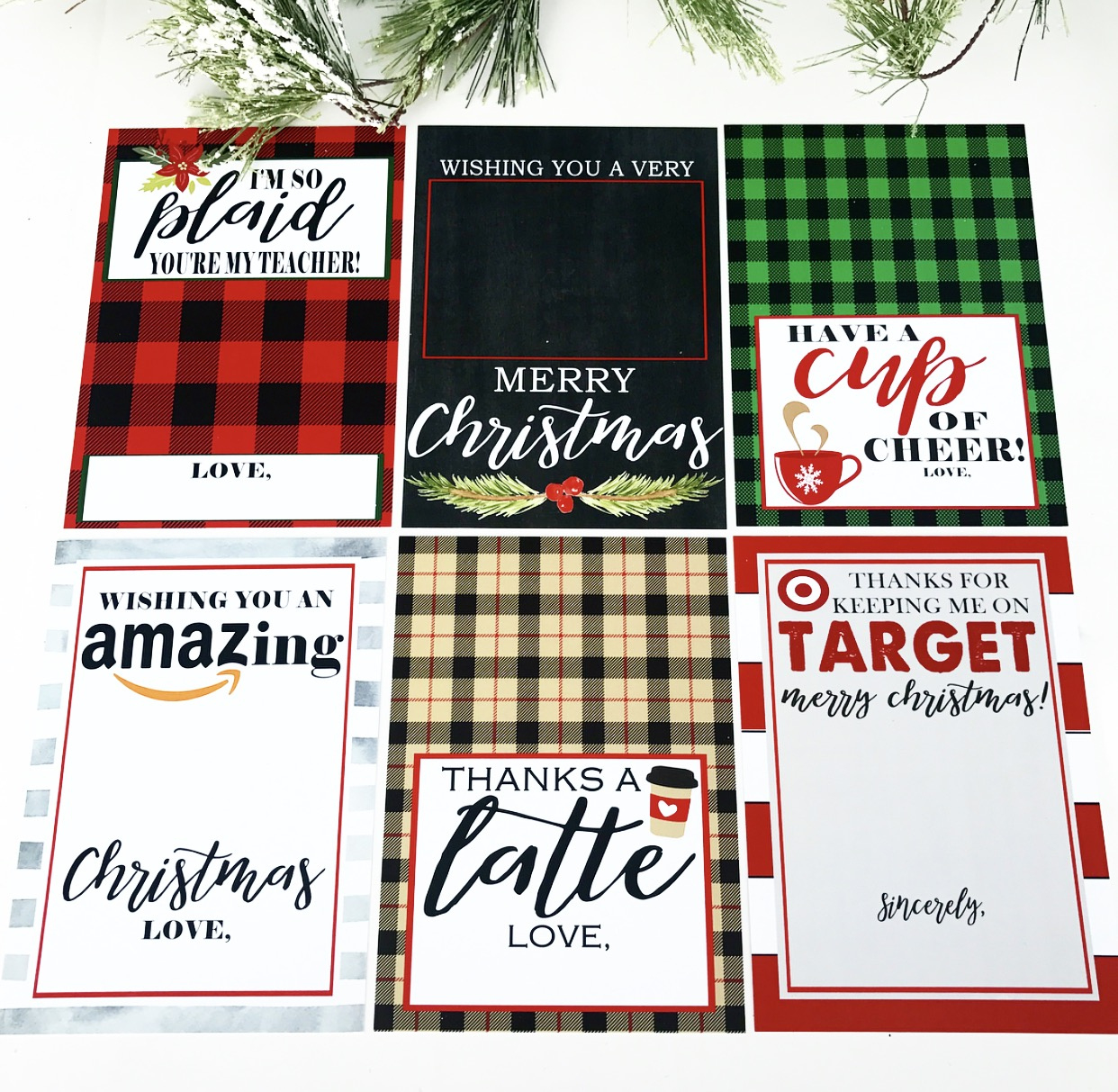 Christmas Gift Card Holder Free Printables - Crisp Collective with regard to Free Printable Gift Card Holder Template