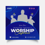 Church Flyer Template Vector Art, Icons, And Graphics For Free Within Free Printable Church Flyer Template