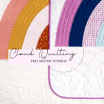 Cloud Quilt Templates For Free Motion Quilting — Megan Collins Intended For Free Printable Free Motion Quilting Template