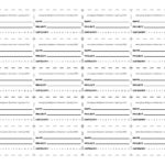Contest Entry Form Inside Free Printable Contest Entry Form Template