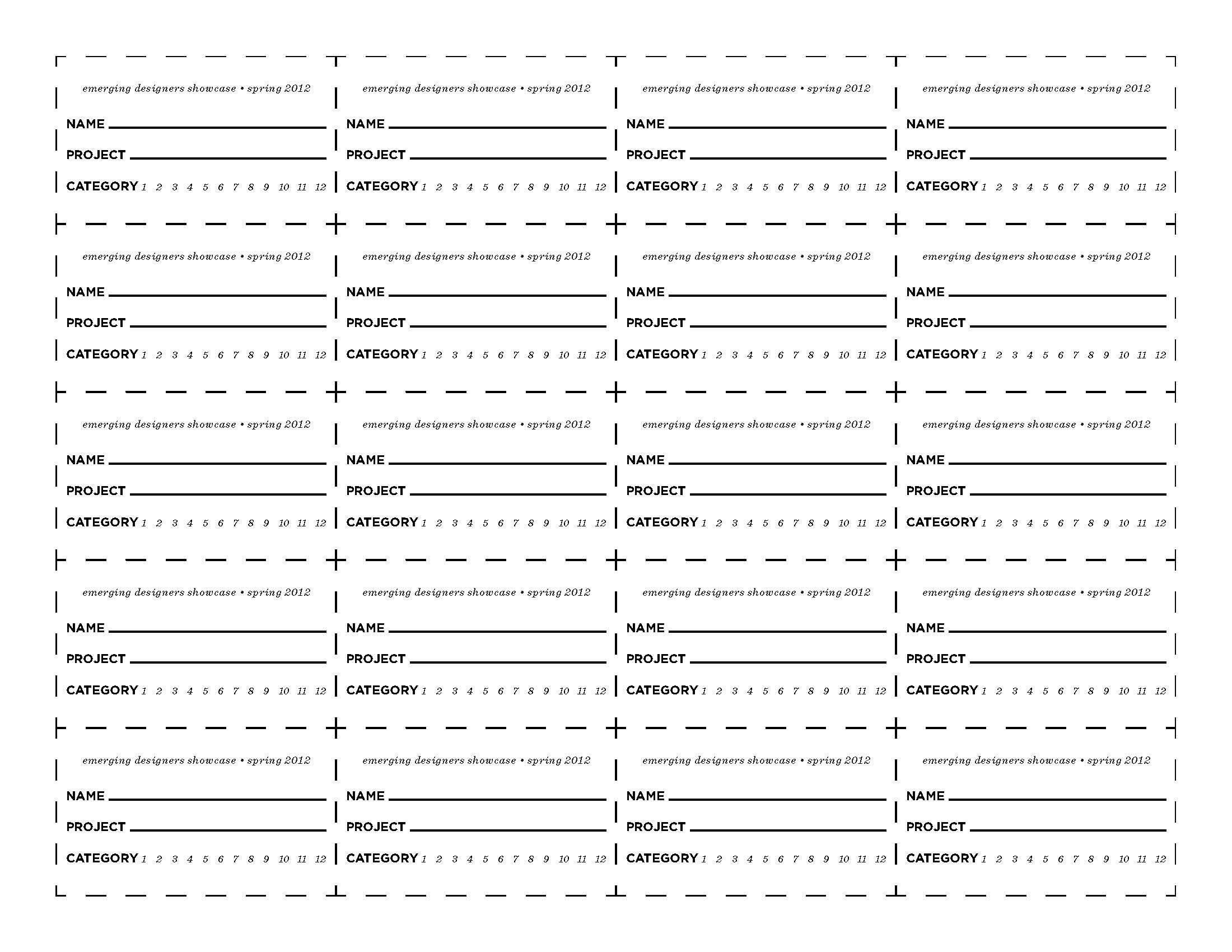 Contest Entry Form inside Free Printable Contest Entry Form Template