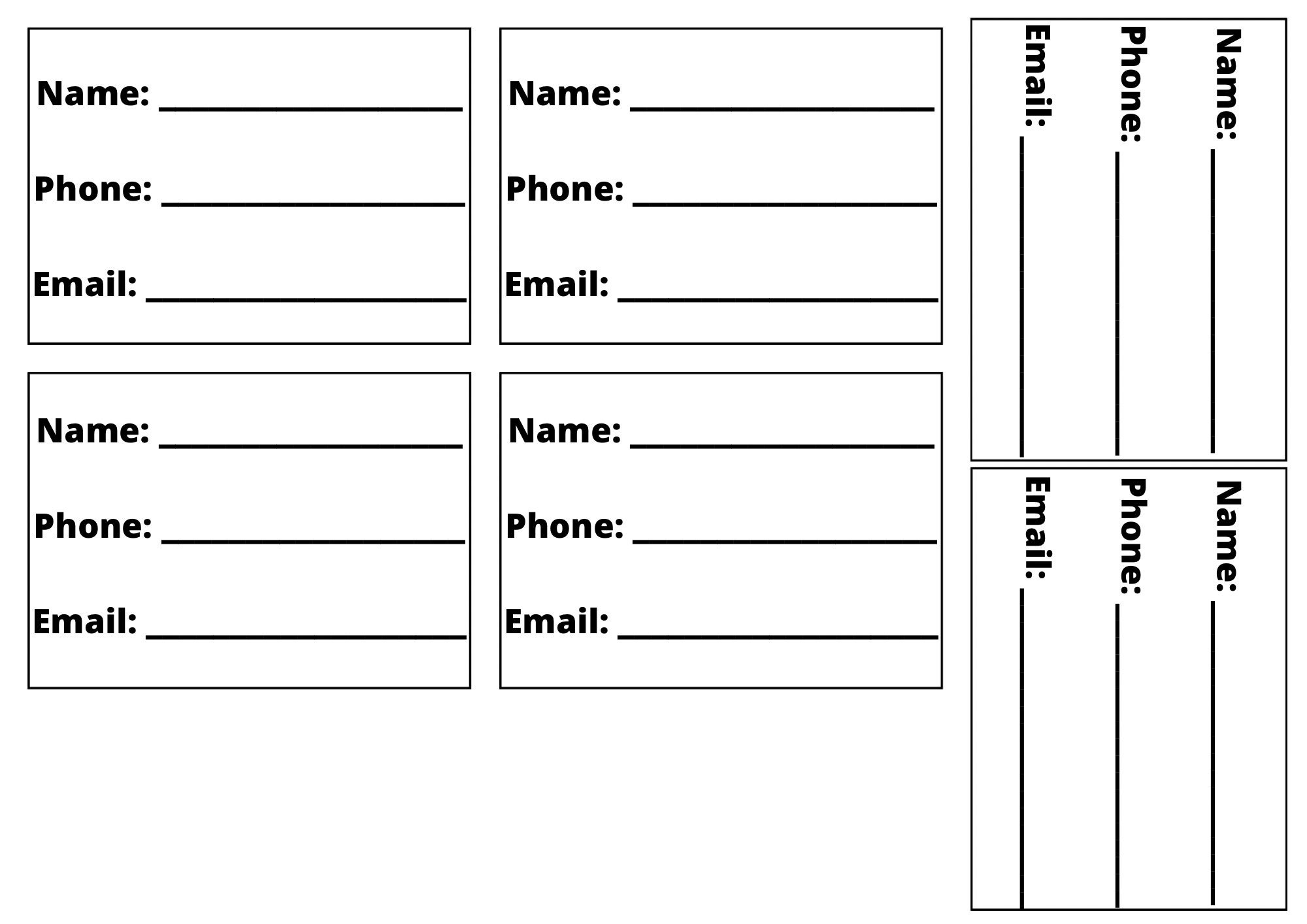 Contest Entry Slip Template - Etsy regarding Free Printable Contest Entry Form Template