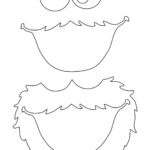 Cookie Monster Face Template   10 Free Pdf Printables | Printablee Inside Free Printable Cookie Monster Face Template