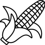 Corn Outline Vector Art, Icons, And Graphics For Free Download For Free Printable Corn Template Printable