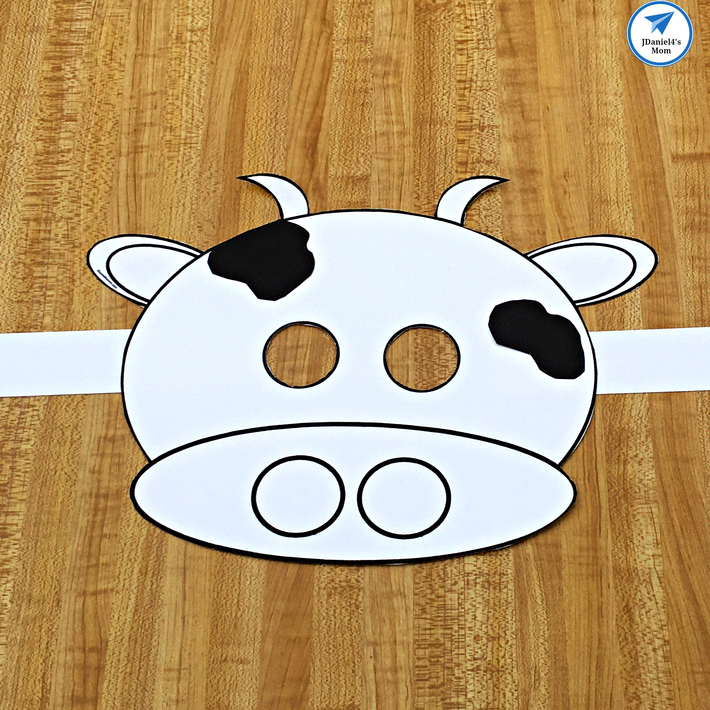 Cow Mask Printable Template - Jdaniel4S Mom throughout Free Printable Farm Animal Masks Template