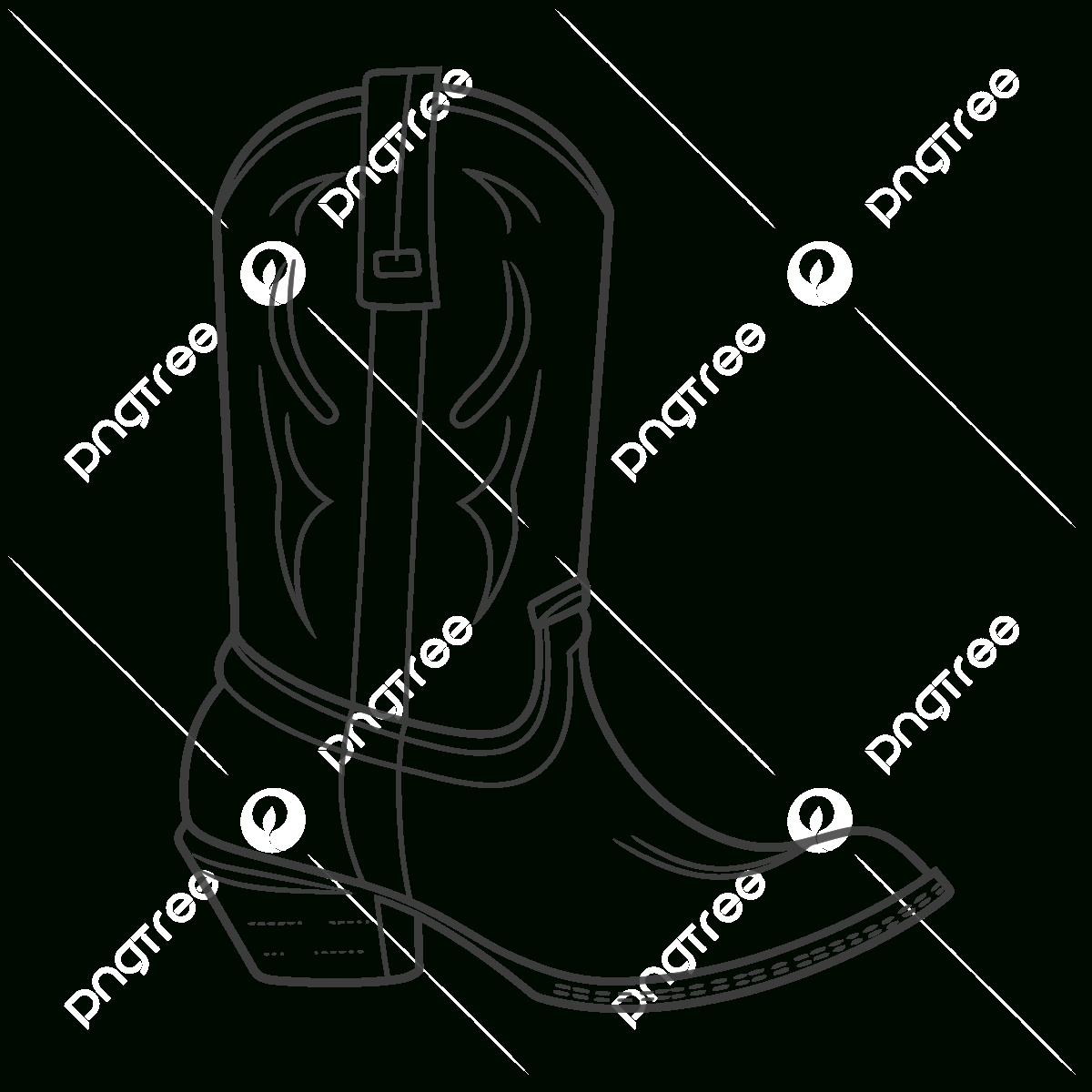 Cowboy Boots Png, Vector, Psd, And Clipart With Transparent in Free Printable Cowboy Boot Template