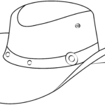 Cowboy Hat Printable Template | Free Printable Papercraft Templates For Free Printable Cowboy Hat Template