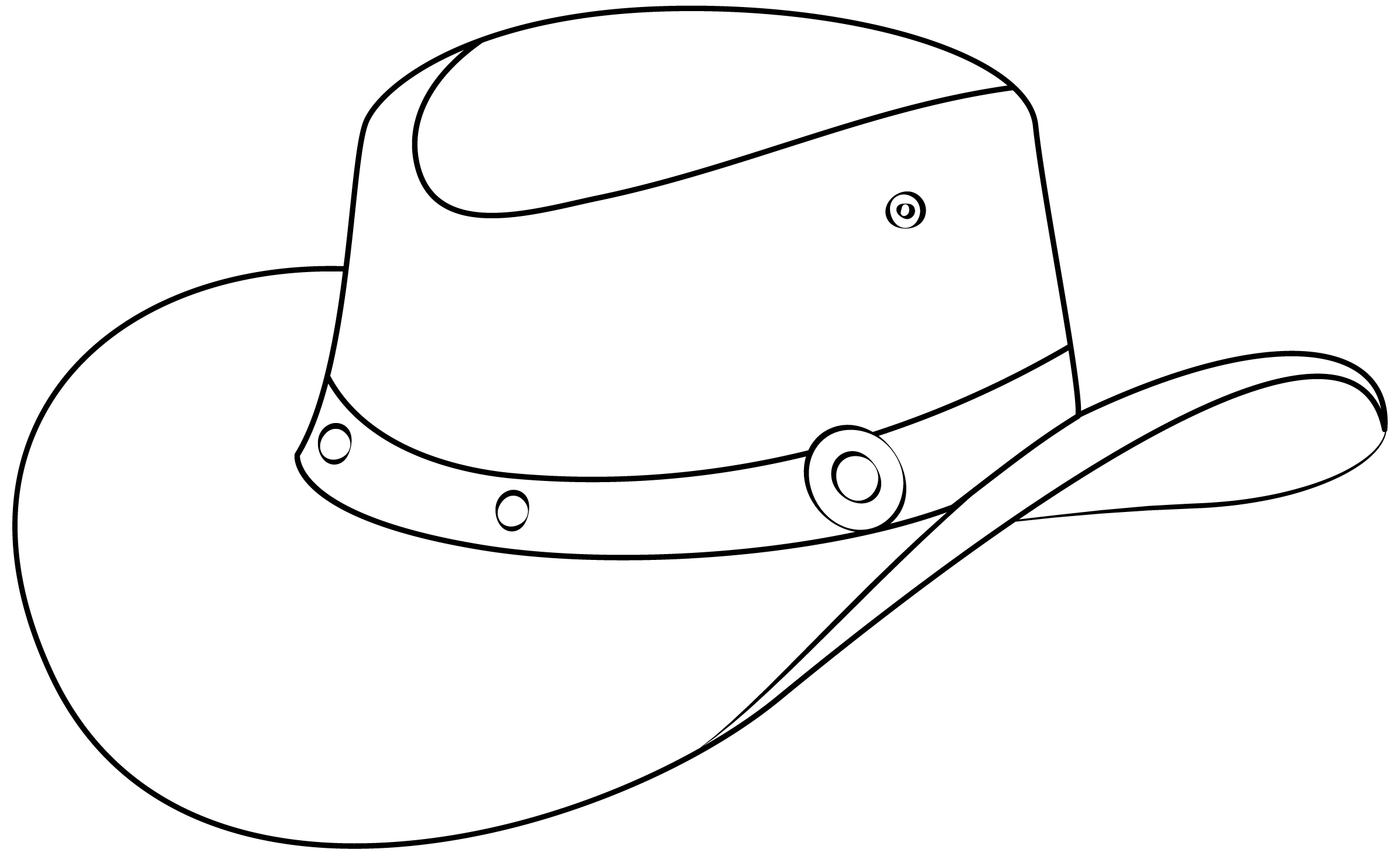 Cowboy Hat Printable Template | Free Printable Papercraft Templates for Free Printable Cowboy Hat Template