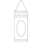 Crayon Template   Childhood Magic With Free Printable Crayola Crayon Template