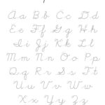 Cursive Writing Practice Sheets (Pdf)   Readingvine In Free Printable Cursive Letter Template