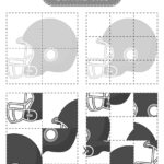 Cut And Glue, Cut Parts Of Football Helmet And Glue Them Throughout Free Printable Football Helmet Template