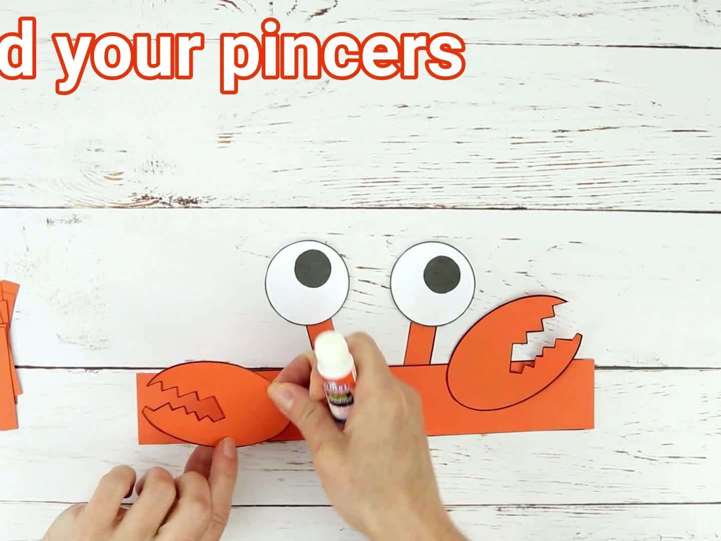 Cute And Fun Crab Hat Craft For Kids - Kids Craft Room within Free Printable Crab Hat Template