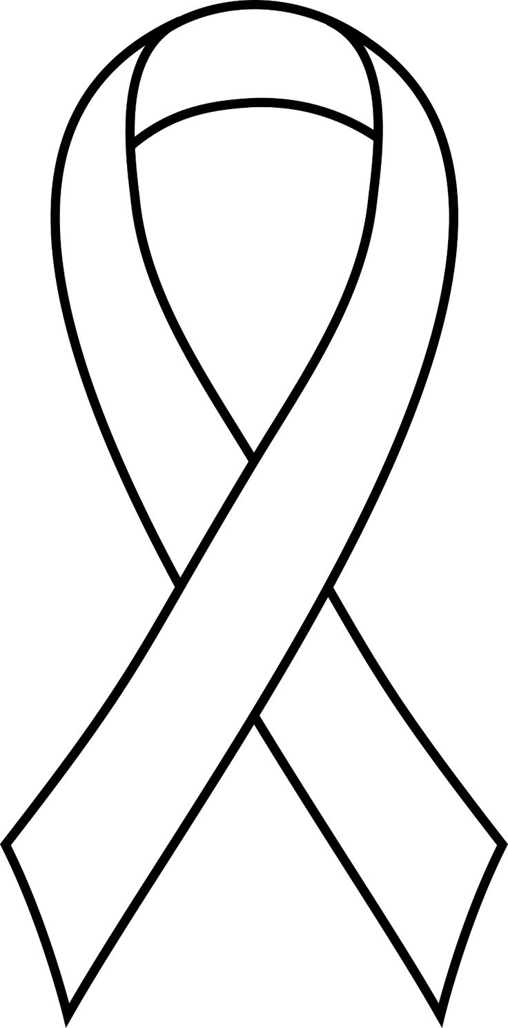 Cute Free Clip Art And Coloring Pages within Free Printable Cancer Ribbon Template