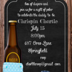 Daddy Diaper Party Invitations New Selections Summer 2022 Throughout Free Printable Diaper Party Invitation Template