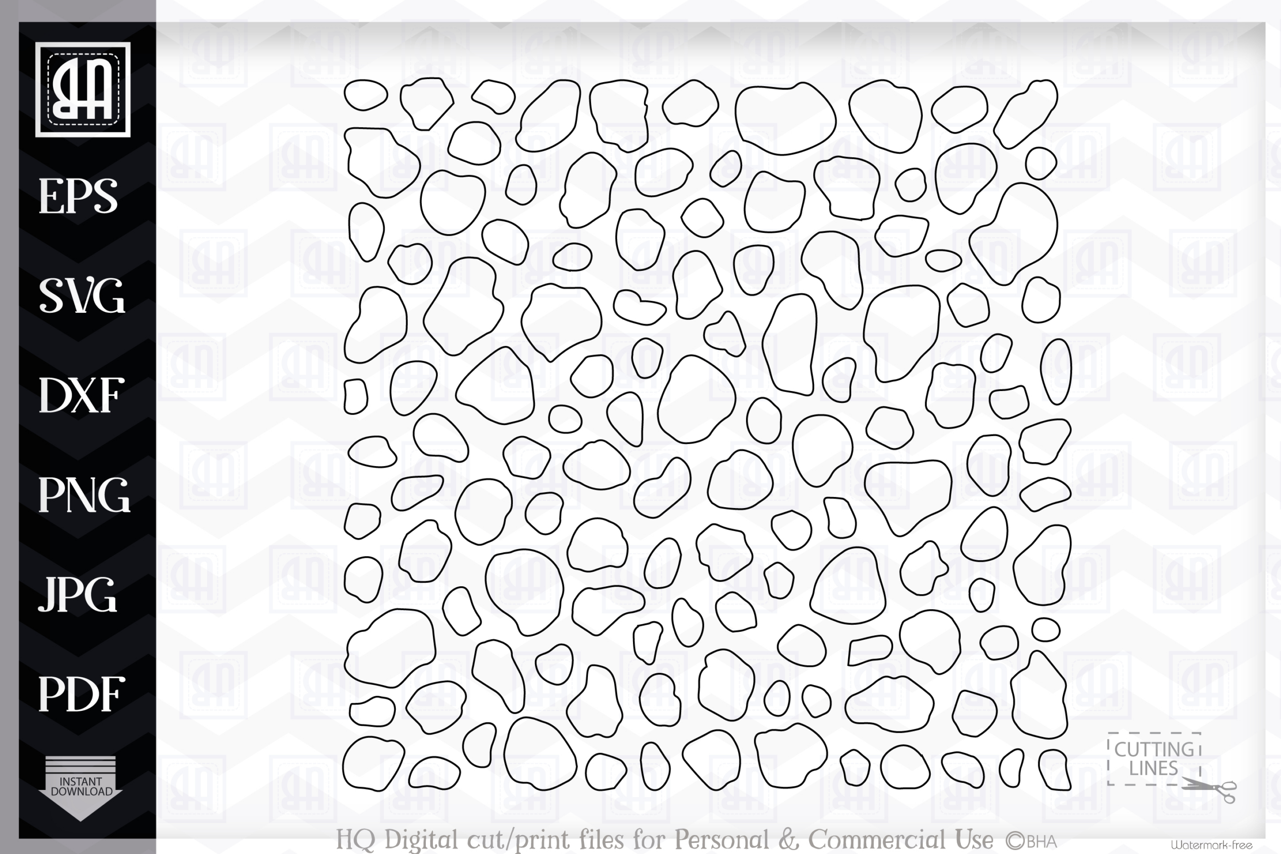 Dalmatian Spots Svg, Dog Pattern, Texture Svg, Dog Svg throughout Free Printable Dalmatian Spots Template