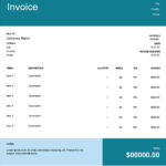 Daycare Invoice Template   Wave Financial For Free Printable Daycare Invoice Template
