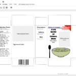 Design A Cereal Box In Google Drawing: Book Report Idea | The Within Free Printable Cereal Box Template