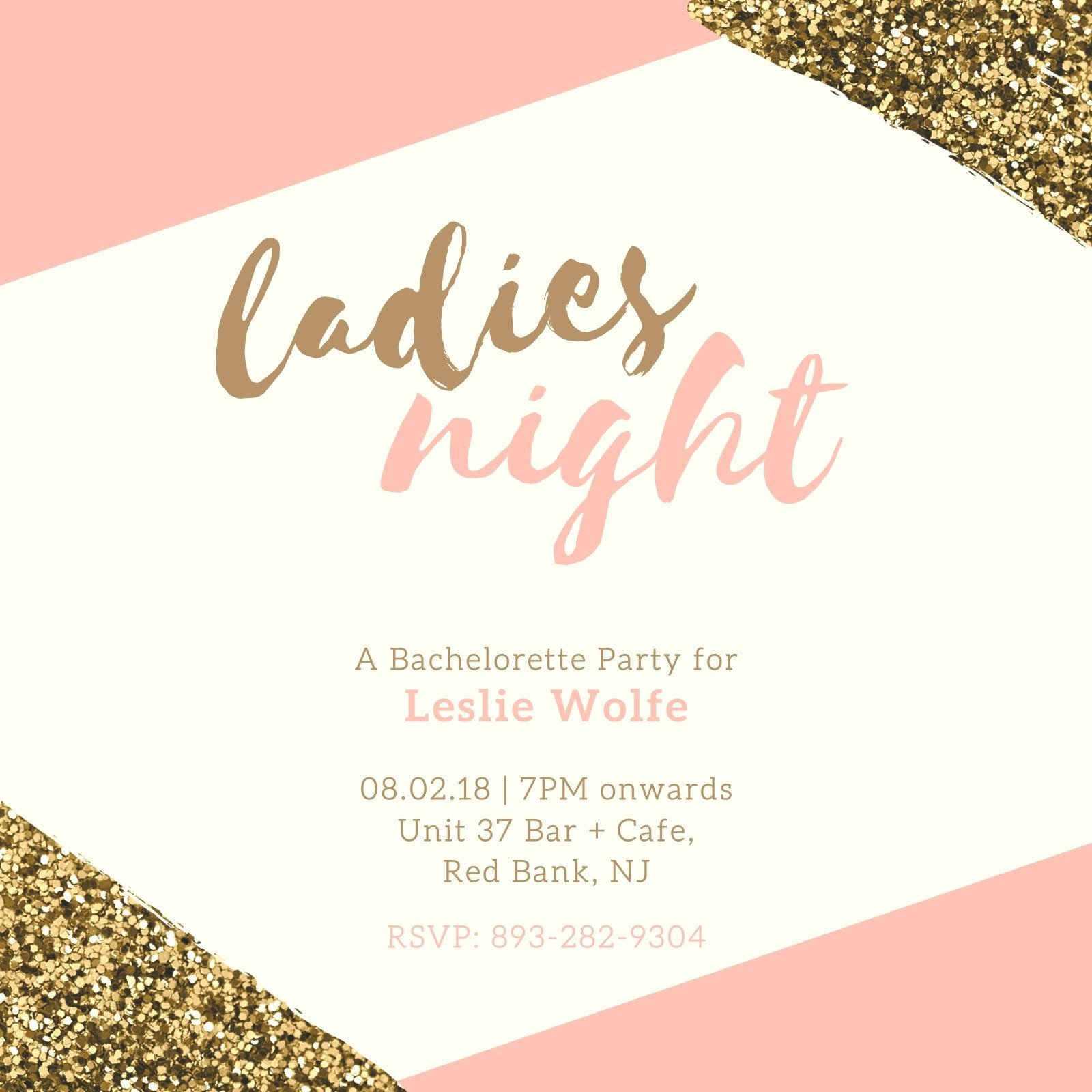 Design Your Own Bachelorette Party Invitations - Canva pertaining to Free Printable Bachelorette Party Invitations Template
