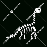 Dino Skeleton Drawing Png Transparent Images Free Download With Regard To Free Printable Dinosaur Skeleton Template