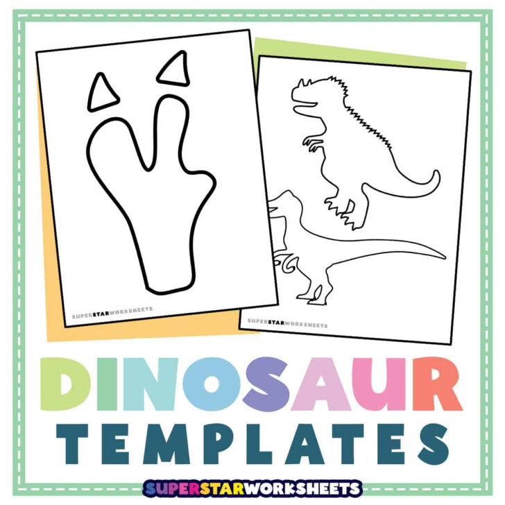 Free Printable Dinosaur Skeleton Template