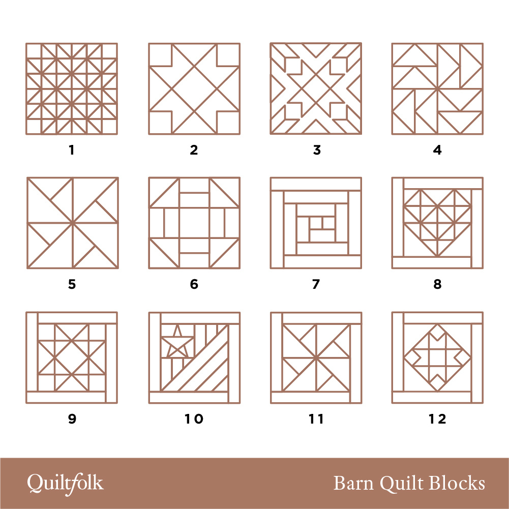 Diy Barn Quilt - Quiltfolk pertaining to Free Printable Barn Quilt Template
